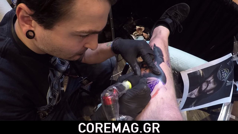 Tattoo με το πρόσωπο του Lemmy βραβεύτηκε στο DC Tattoo Expo
